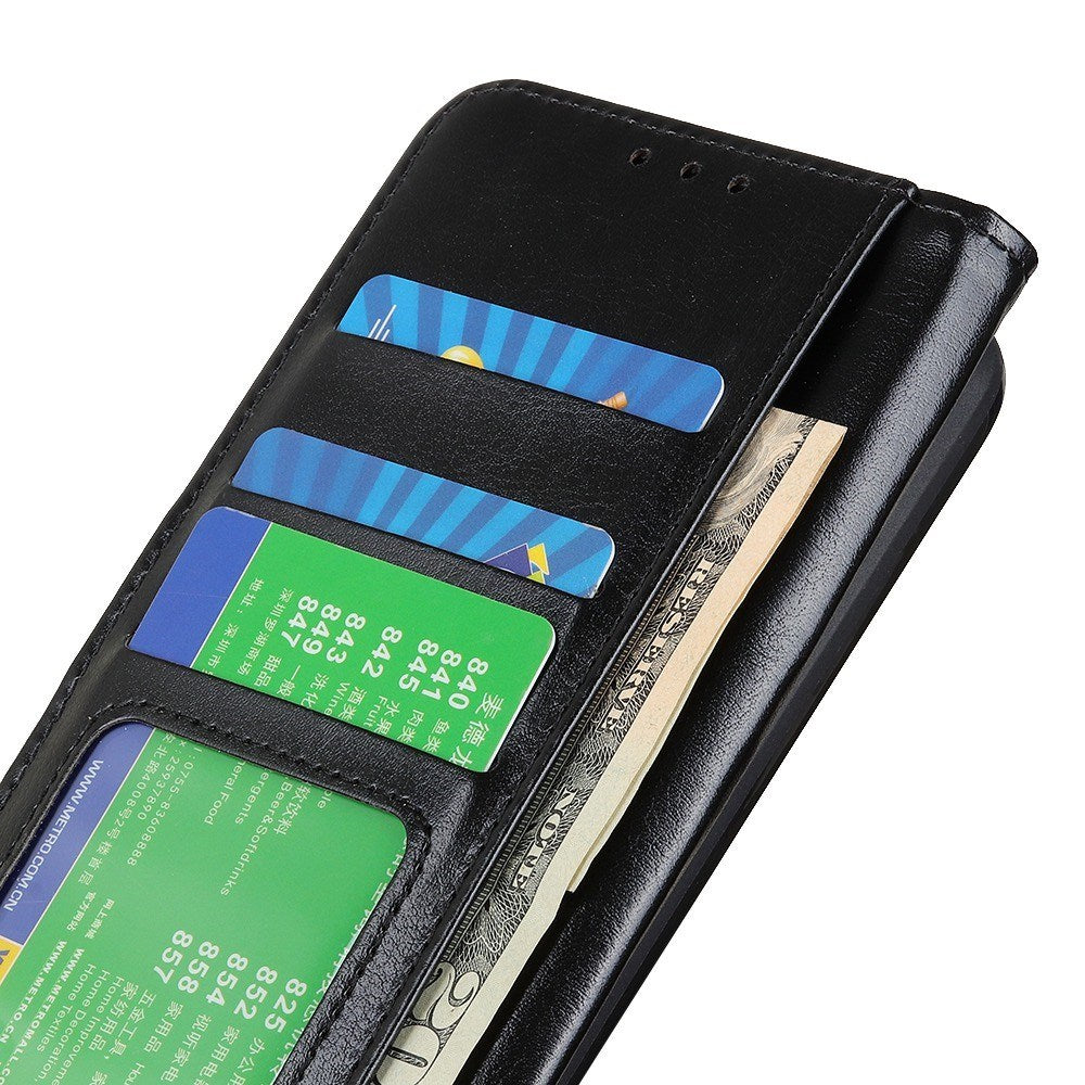 OnePlus 15 EIDERWOOD Kunstlæder Flipcover m. Kortholder - Sort