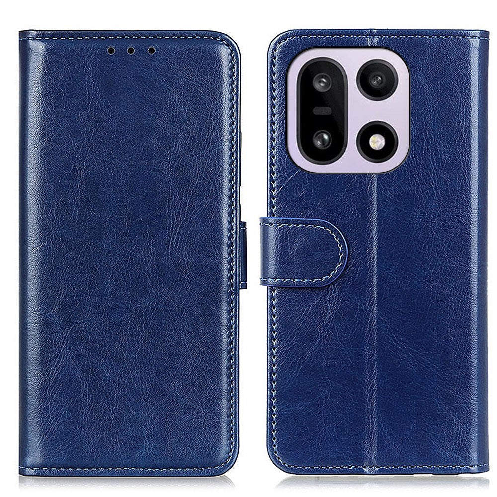 OnePlus 15 EIDERWOOD Kunstlæder Flipcover m. Kortholder - Blå