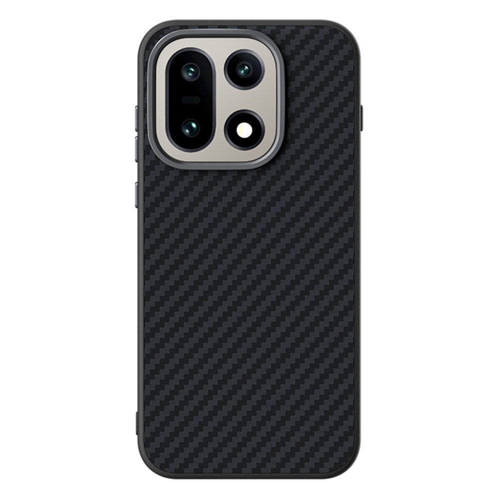 OnePlus 15 Carbon FIber Cover - MagSafe Kompatibel - Sort
