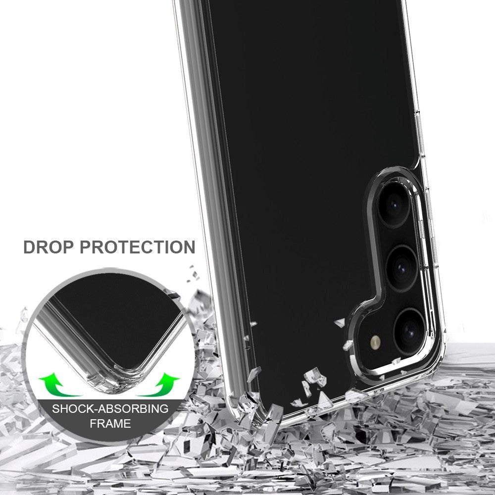 Samsung Galaxy S23 Hybrid Plastik Cover - Gennemsigtig