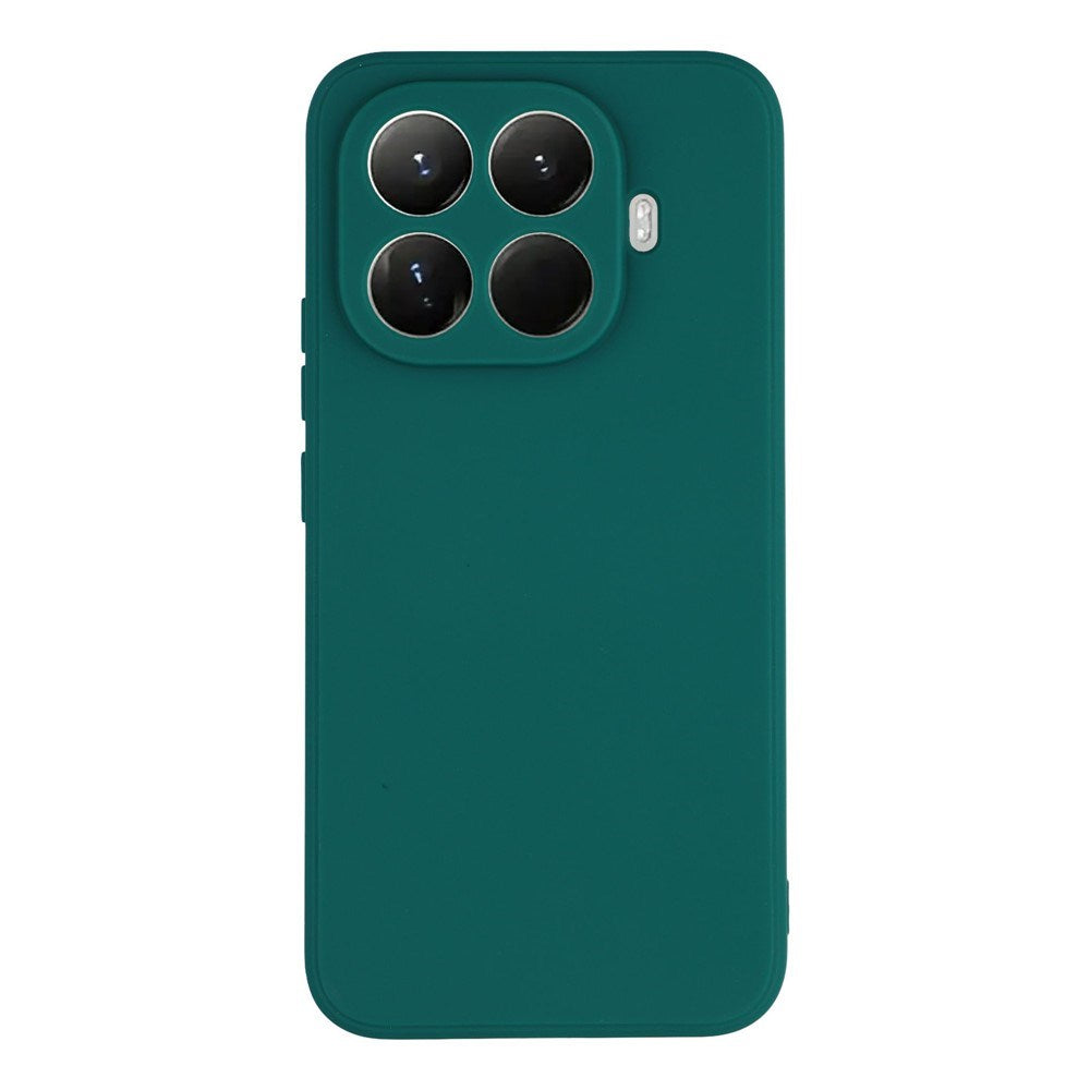 Xiaomi 15T Pro EIDERWOOD Fleksibelt Plastik Cover - Mørkegrøn