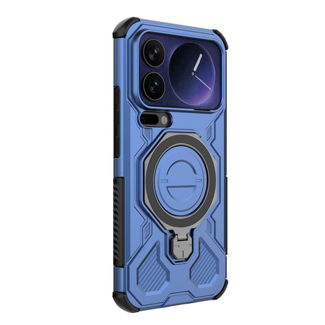 Xiaomi 17 Pro Max EIDERWOOD Håndværker Cover m. Magnetisk Kickstand - Blå
