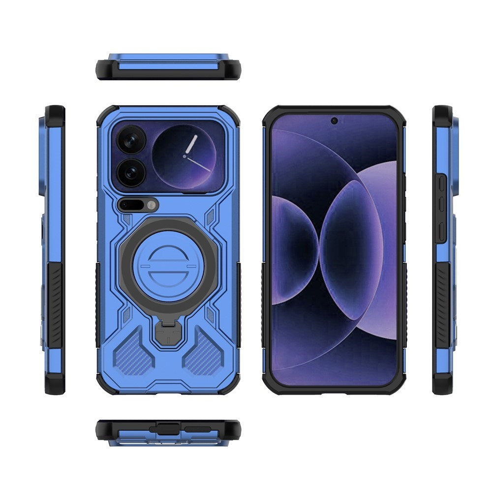 Xiaomi 17 Pro Max EIDERWOOD Håndværker Cover m. Magnetisk Kickstand - Blå