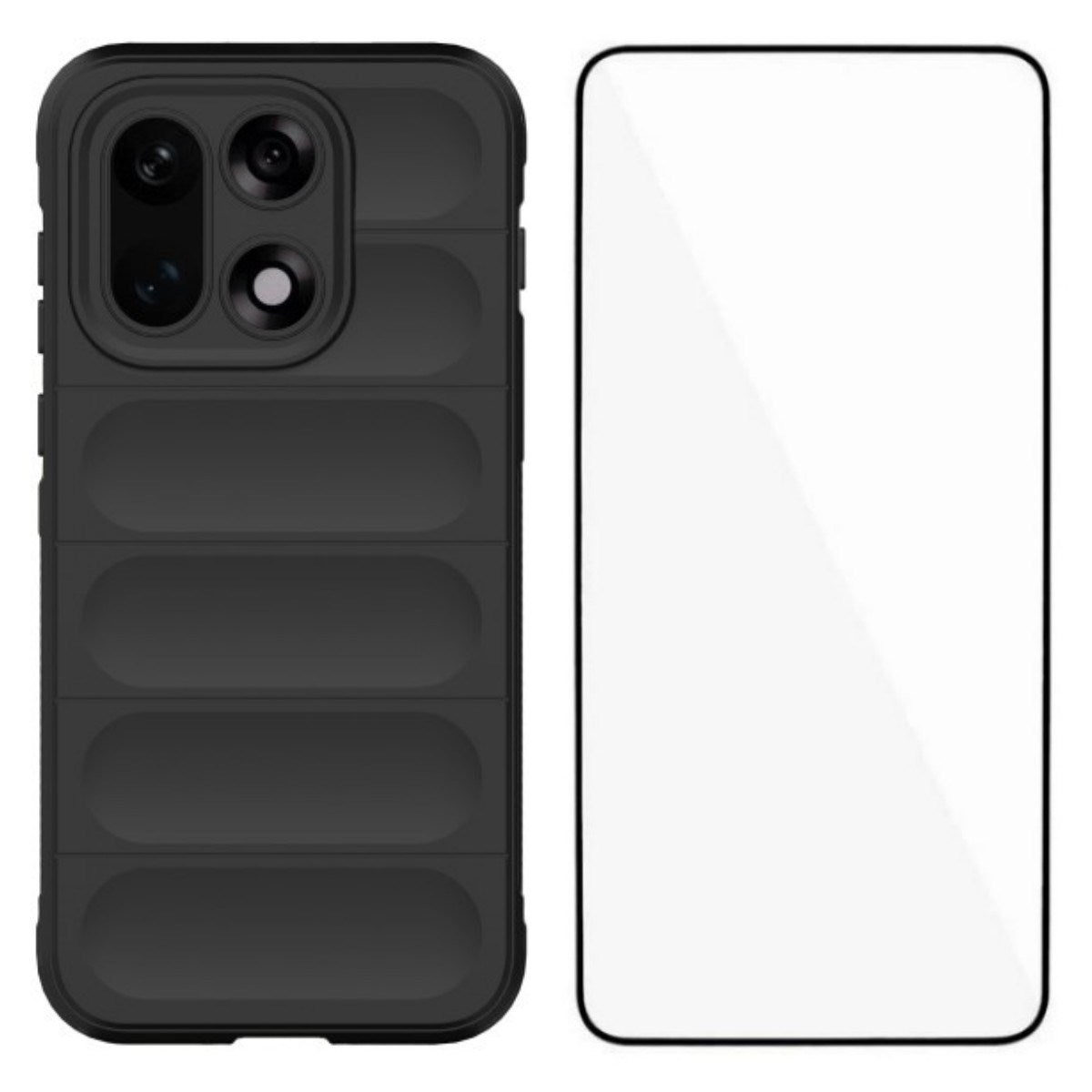 EIDERWOOD OnePlus 15 Håndværker Cover m. Skærmbeskyttelse - Sort