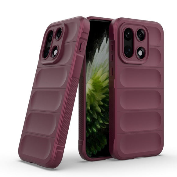 EIDERWOOD OnePlus 15 Håndværker Cover m. Skærmbeskyttelse - Vinrød