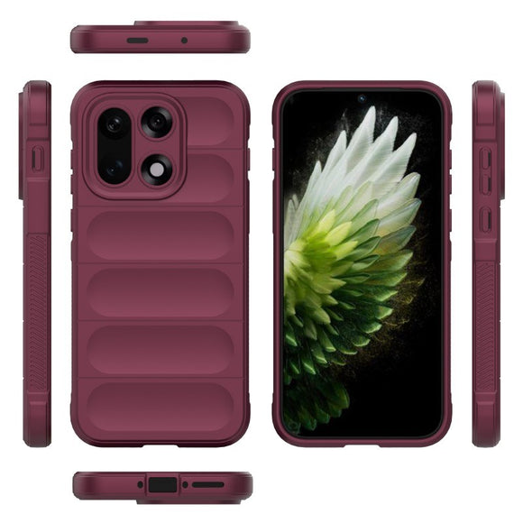 EIDERWOOD OnePlus 15 Håndværker Cover m. Skærmbeskyttelse - Vinrød
