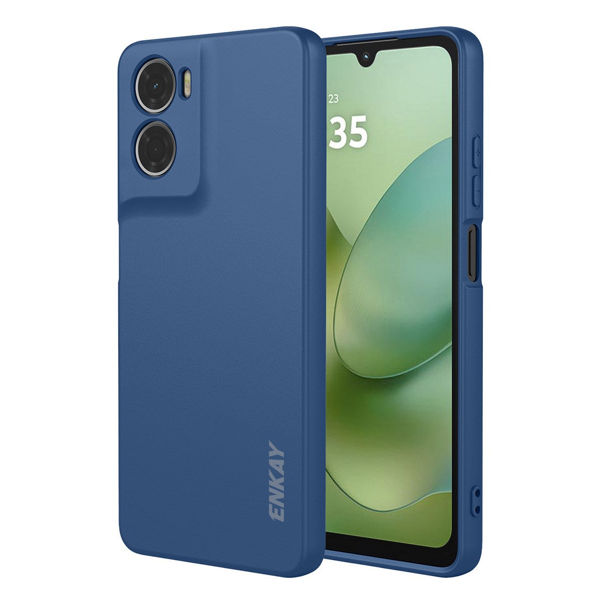 Motorola Moto G06 / G06 Power ENKAY Silikone Cover - Mørkeblå