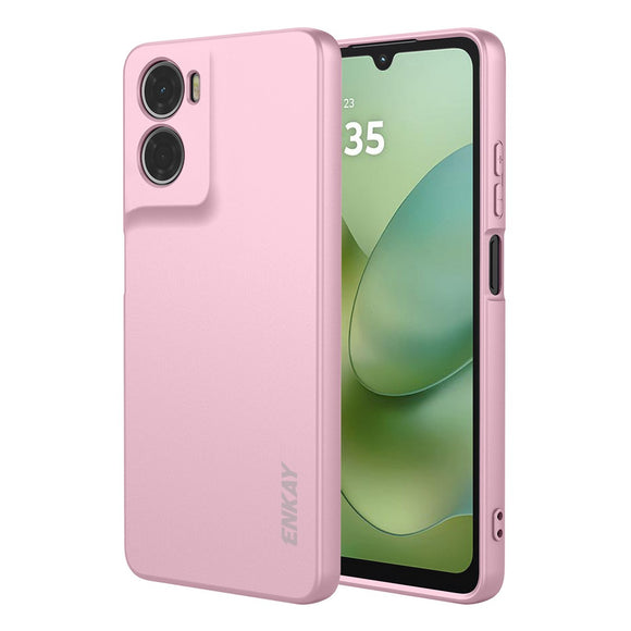 Motorola Moto G06 / G06 Power ENKAY Silikone Cover - Lyserød