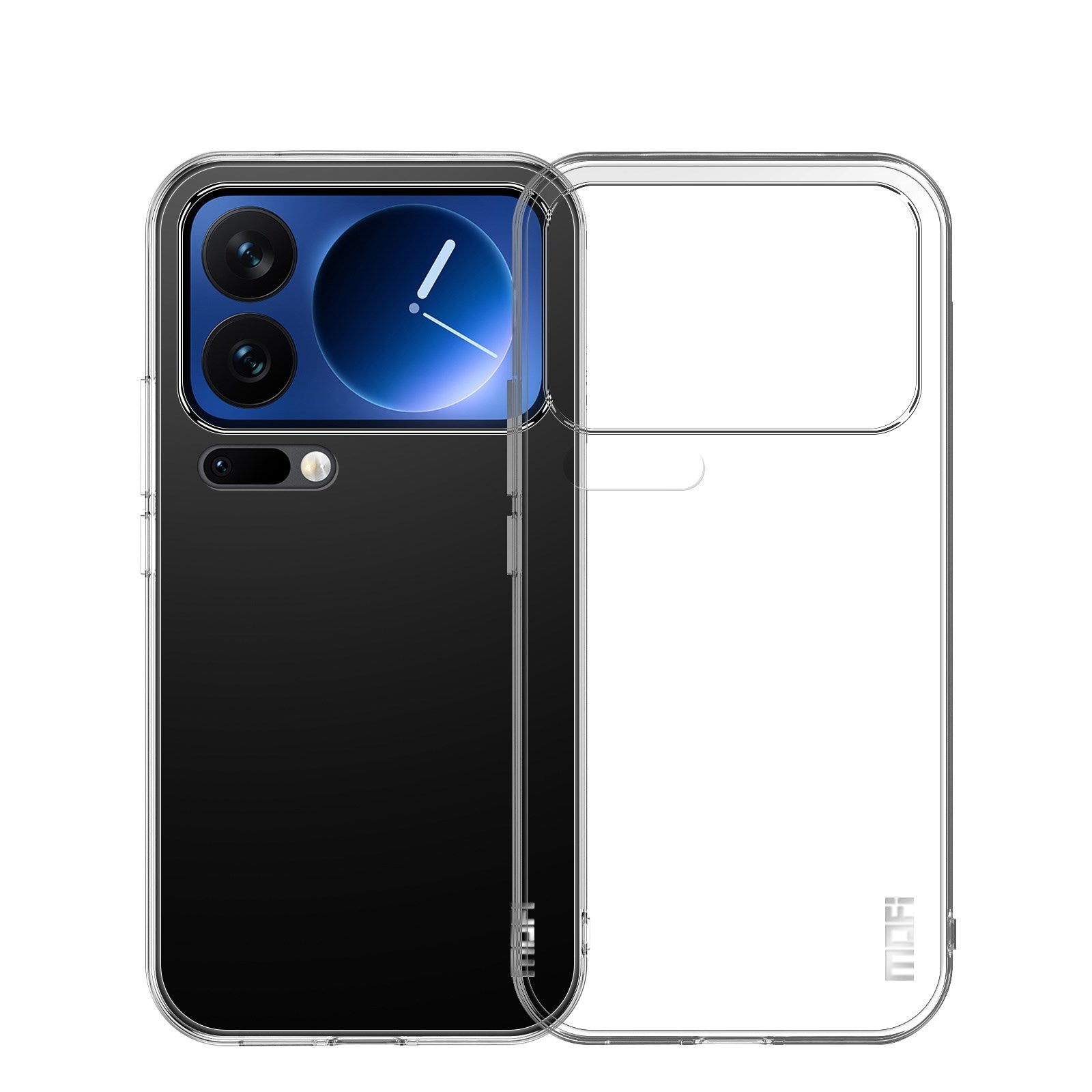 Xiaomi 17 Pro Max MOFI Slankt Plastik Cover - Gennemsigtig