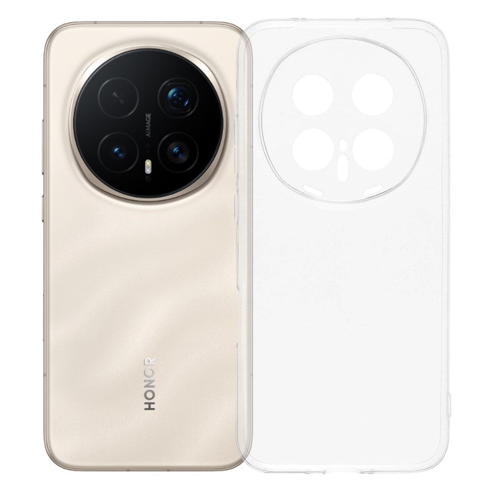 Honor Magic8 Pro EIDERWOOD Fleksibelt Plast Cover - Gennemsigtig