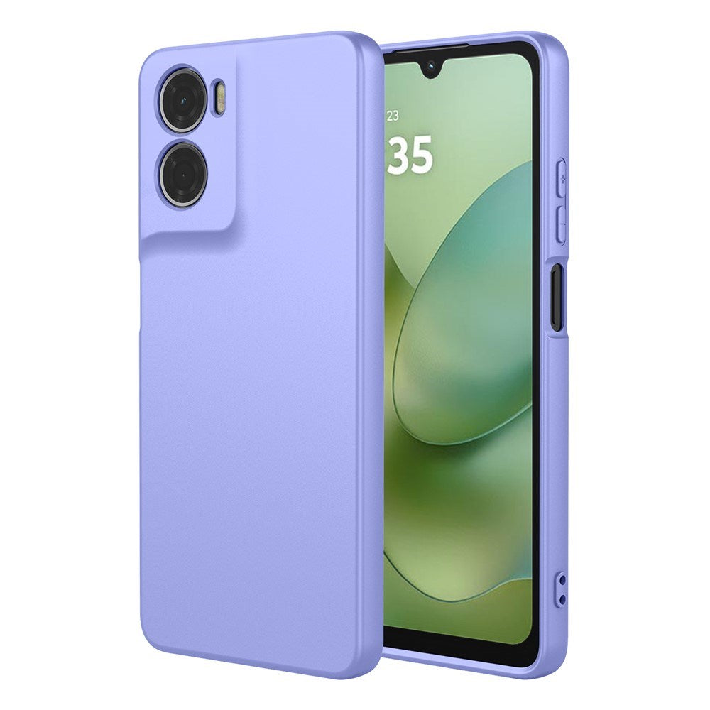 Motorola Moto G06 EIDERWOOD Fleksibelt Plastik Cover - Lilla