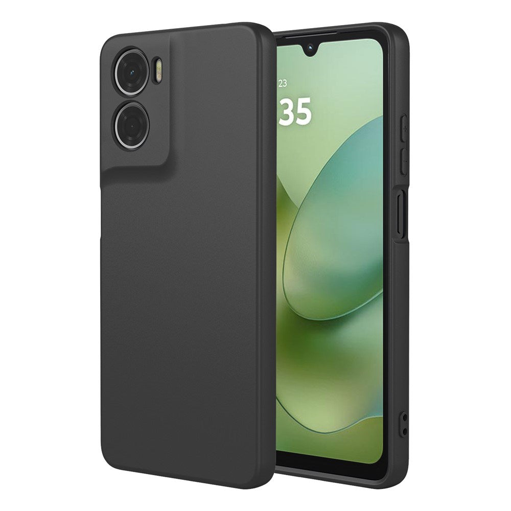 Motorola Moto G06 EIDERWOOD Fleksibelt Plastik Cover - Sort