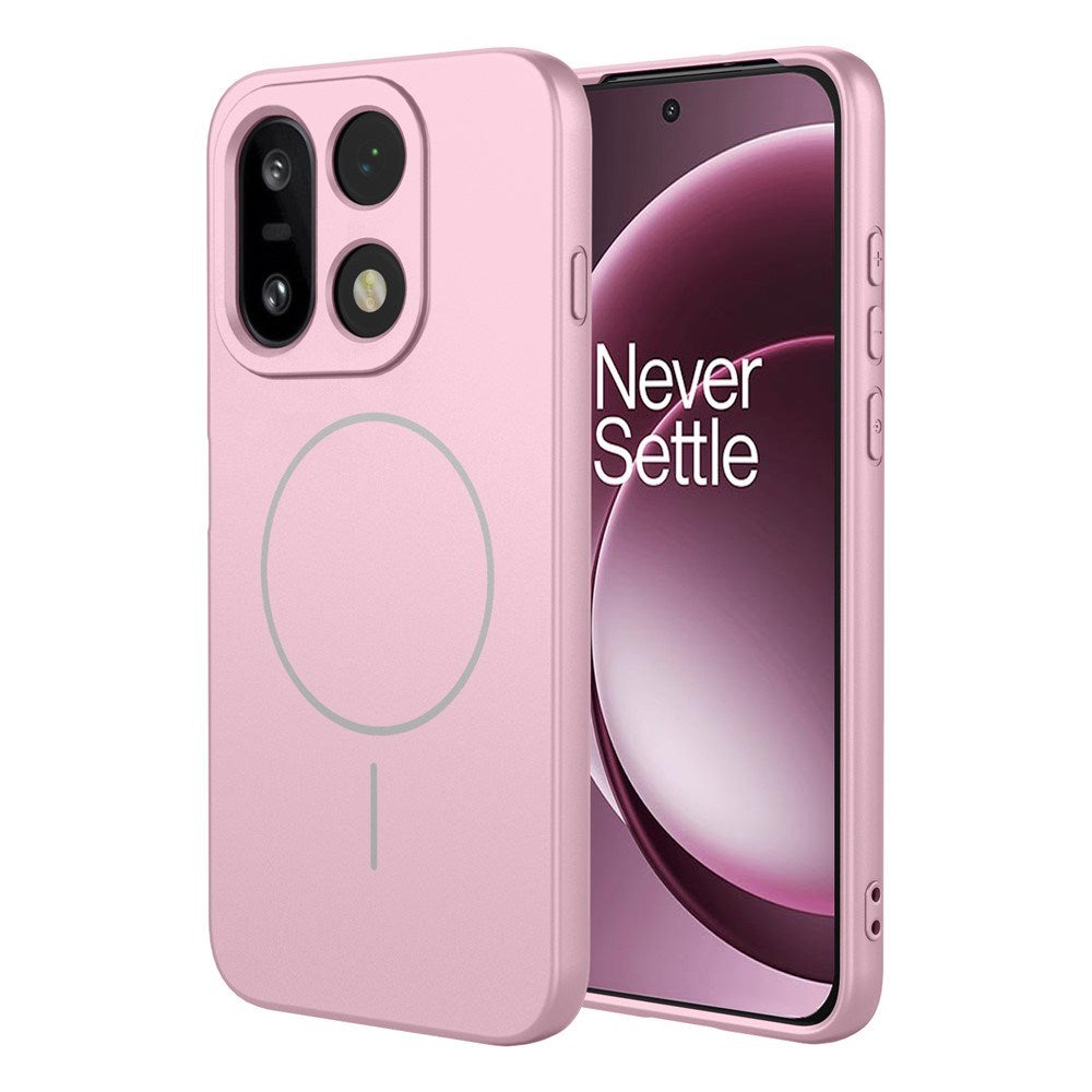 EIDERWOOD OnePlus 15 Fleksibelt Plast Cover - MagSafe Kompatibel - Lyserød