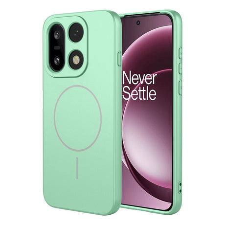 EIDERWOOD OnePlus 15 Fleksibelt Plast Cover - MagSafe Kompatibel - Mint Grøn