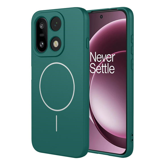EIDERWOOD OnePlus 15 Fleksibelt Plast Cover - MagSafe Kompatibel - Grøn