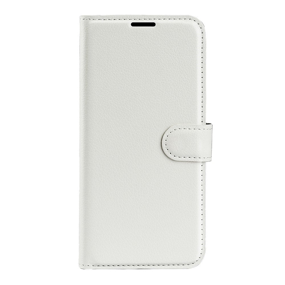 Xiaomi 17 EIDERWOOD Litchi Tekstur Kunstlæder Flip Cover m. Kortholder - Hvid