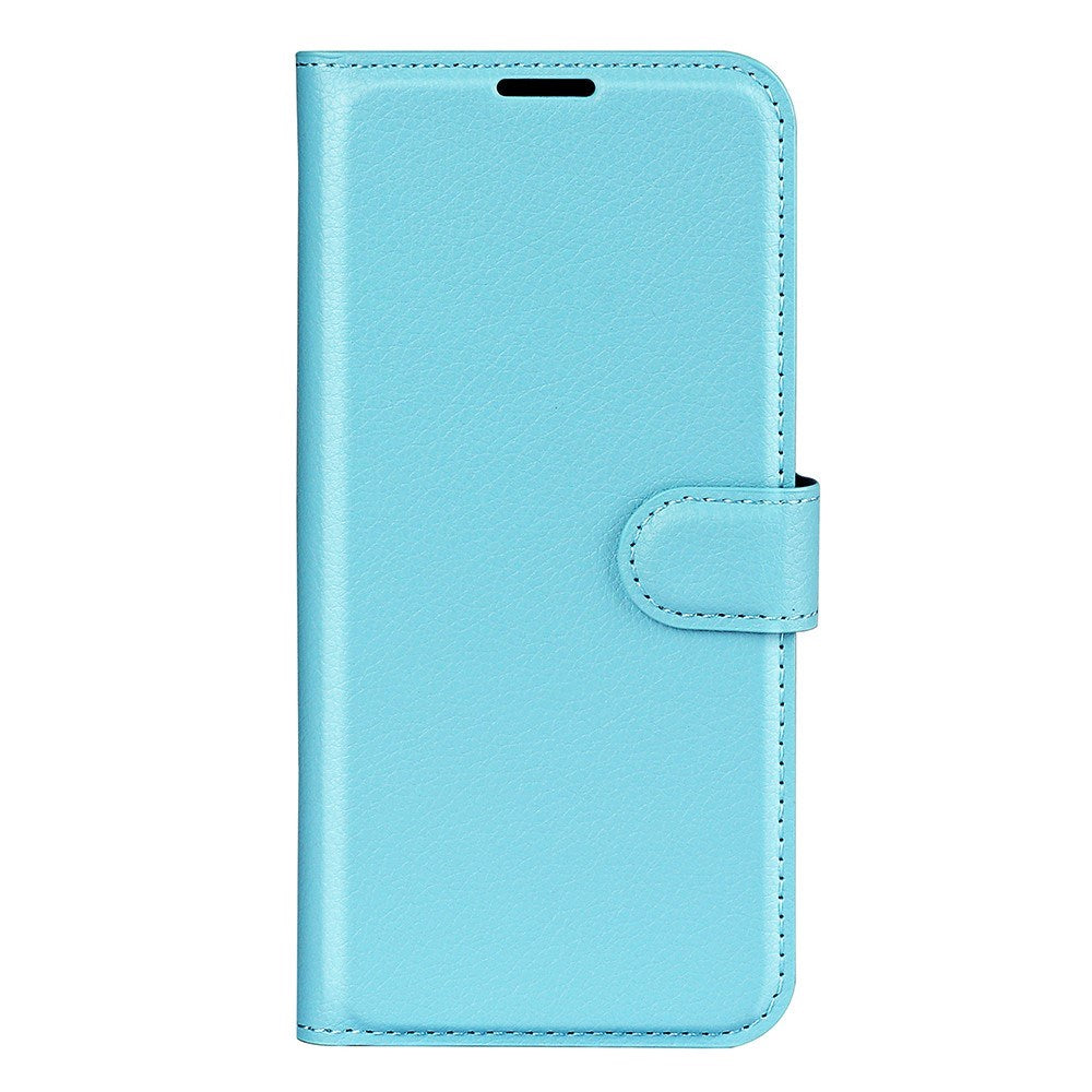 Xiaomi 17 Pro Max AMORUS Litchi Tekstur Kunstlæder Flip Cover m. Kortholder - Blå