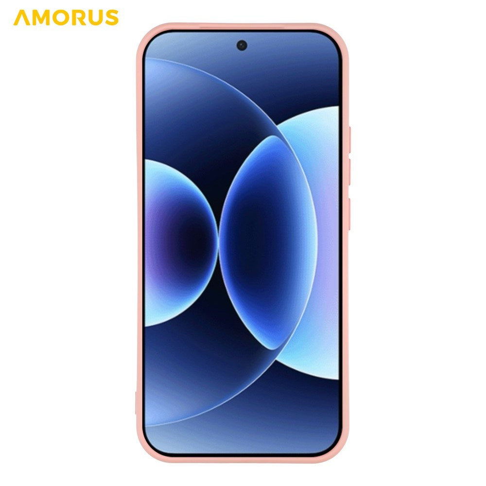 Xiaomi 17 Pro Amorus Fleksibelt Plastik Cover - Lyserød