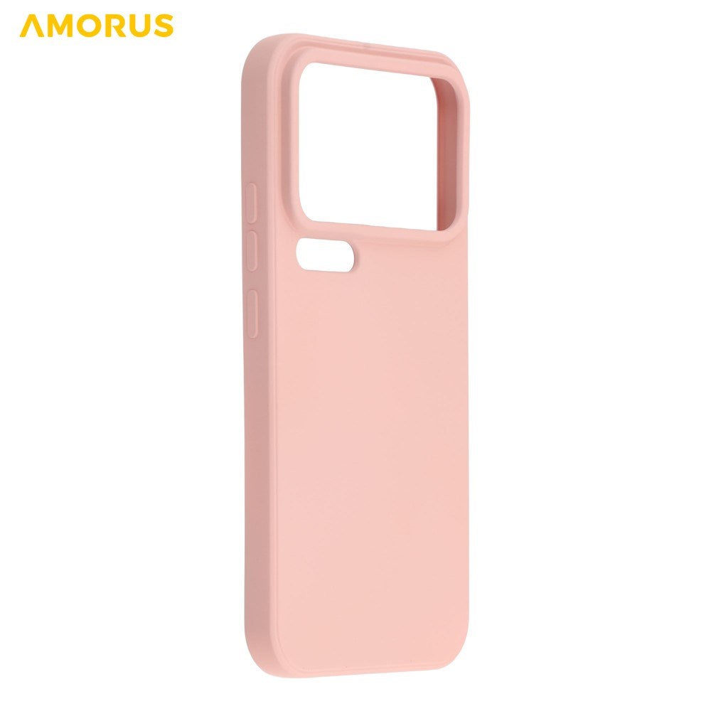 Xiaomi 17 Pro Amorus Fleksibelt Plastik Cover - Lyserød