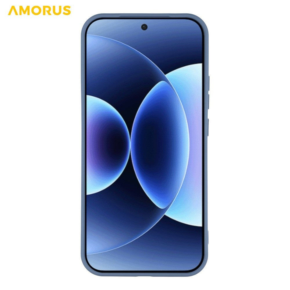 Xiaomi 17 Pro Amorus Fleksibelt Plastik Cover - Blå