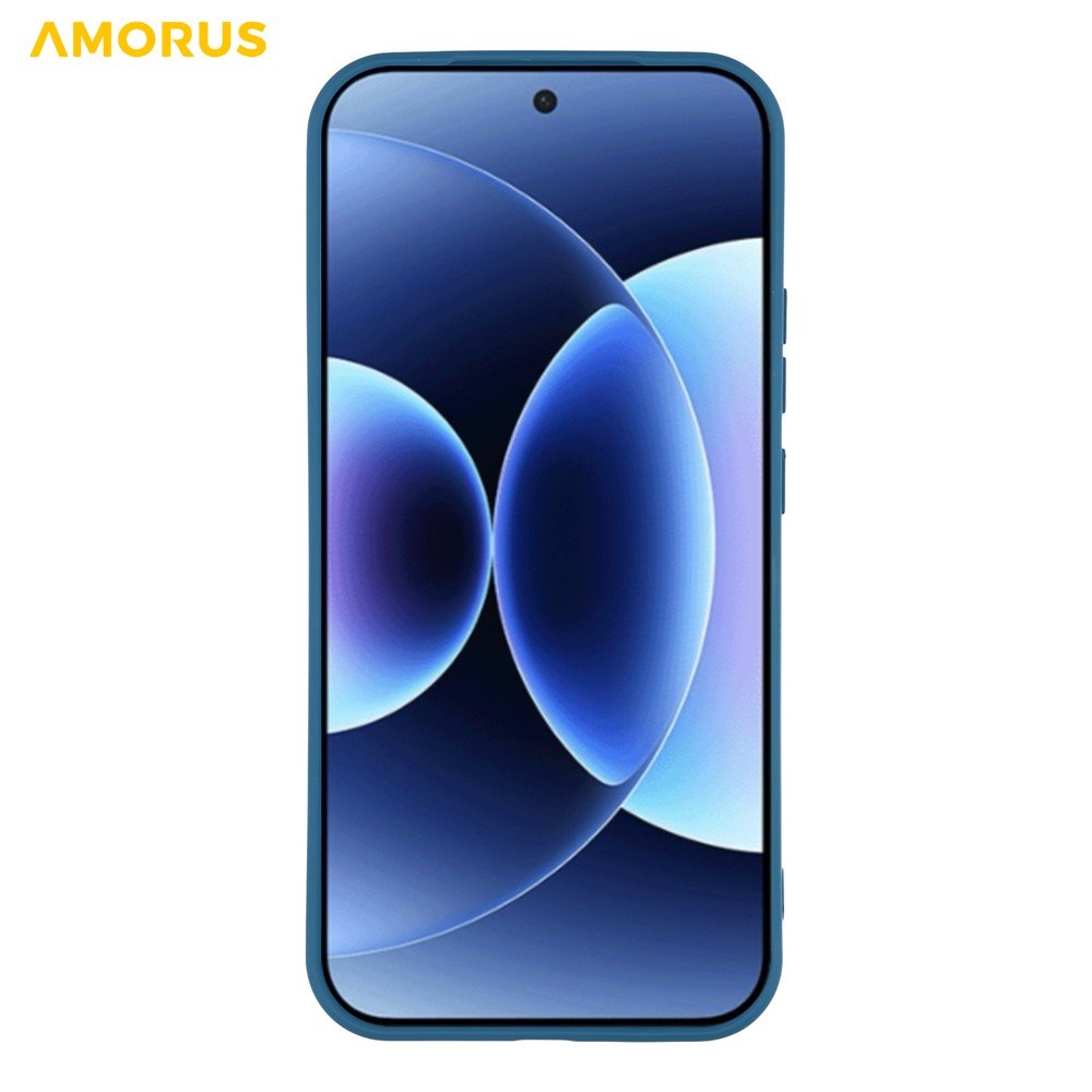Xiaomi 17 Pro Amorus Fleksibelt Plastik Cover - Mørkeblå