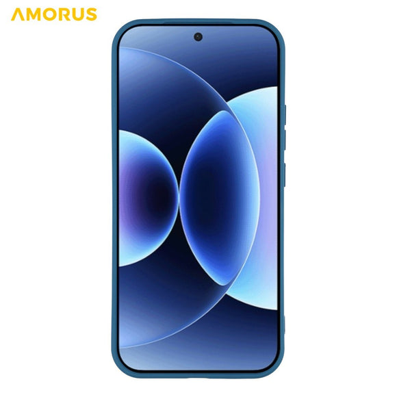 Xiaomi 17 Pro Amorus Fleksibelt Plastik Cover - Mørkeblå