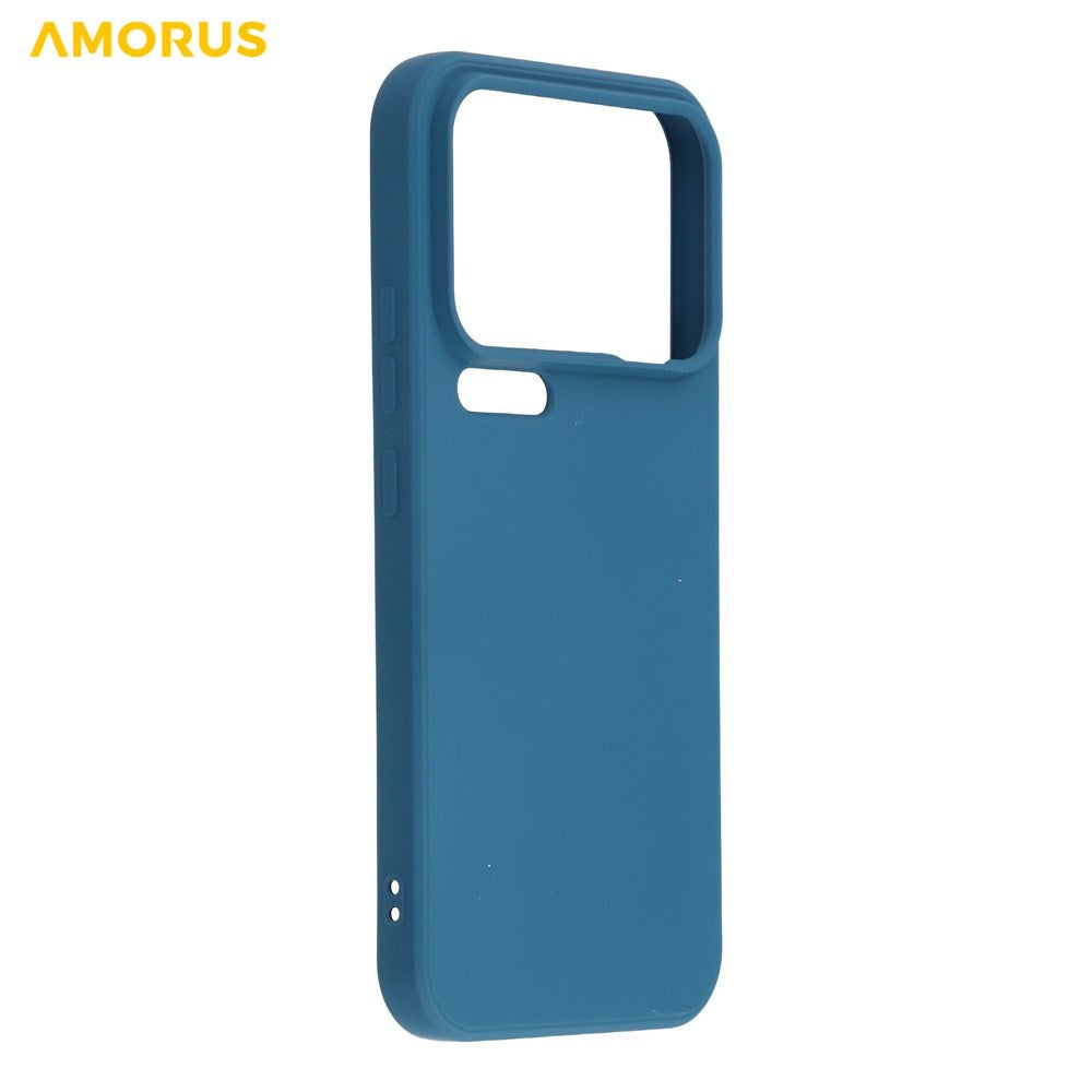 Xiaomi 17 Pro Amorus Fleksibelt Plastik Cover - Mørkeblå
