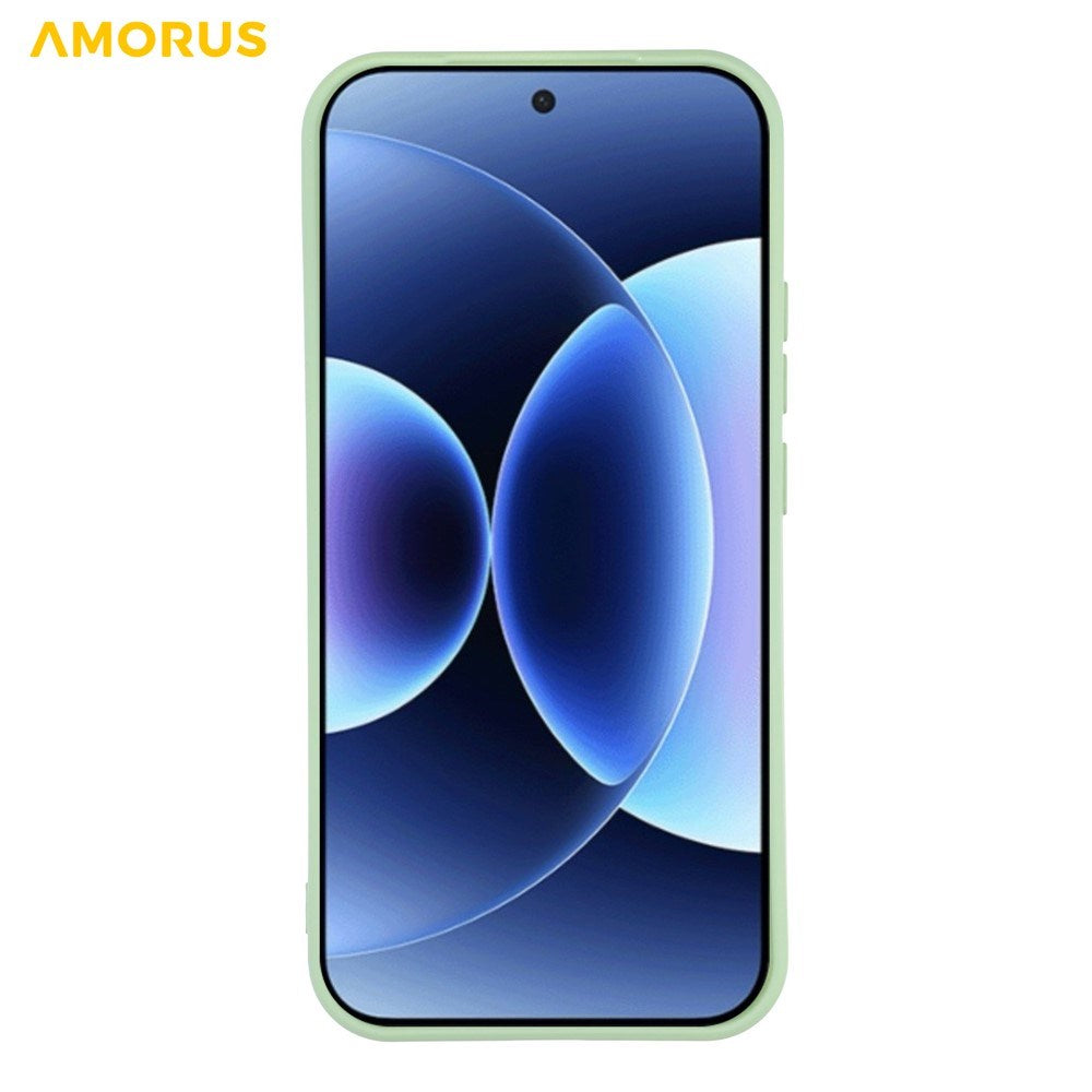 Xiaomi 17 Pro Amorus Fleksibelt Plastik Cover - Lysegrøn