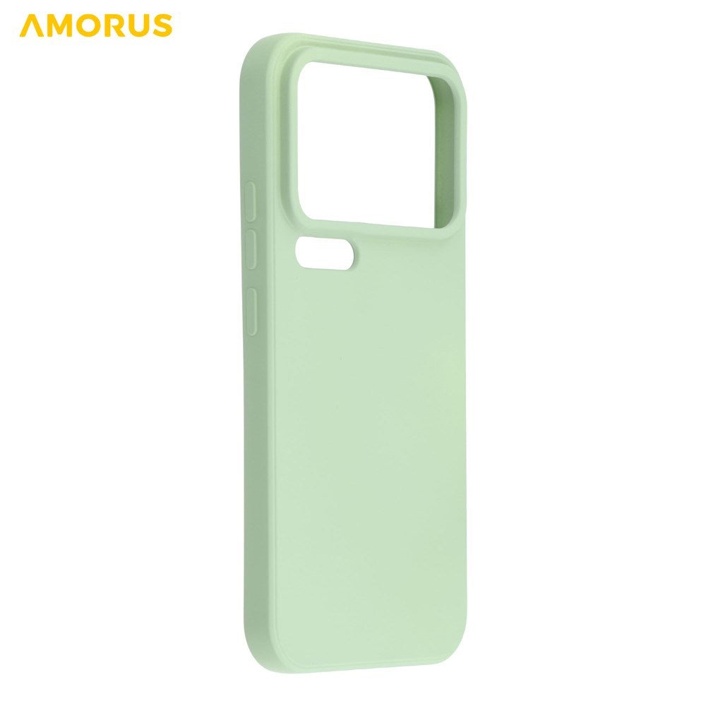 Xiaomi 17 Pro Amorus Fleksibelt Plastik Cover - Lysegrøn
