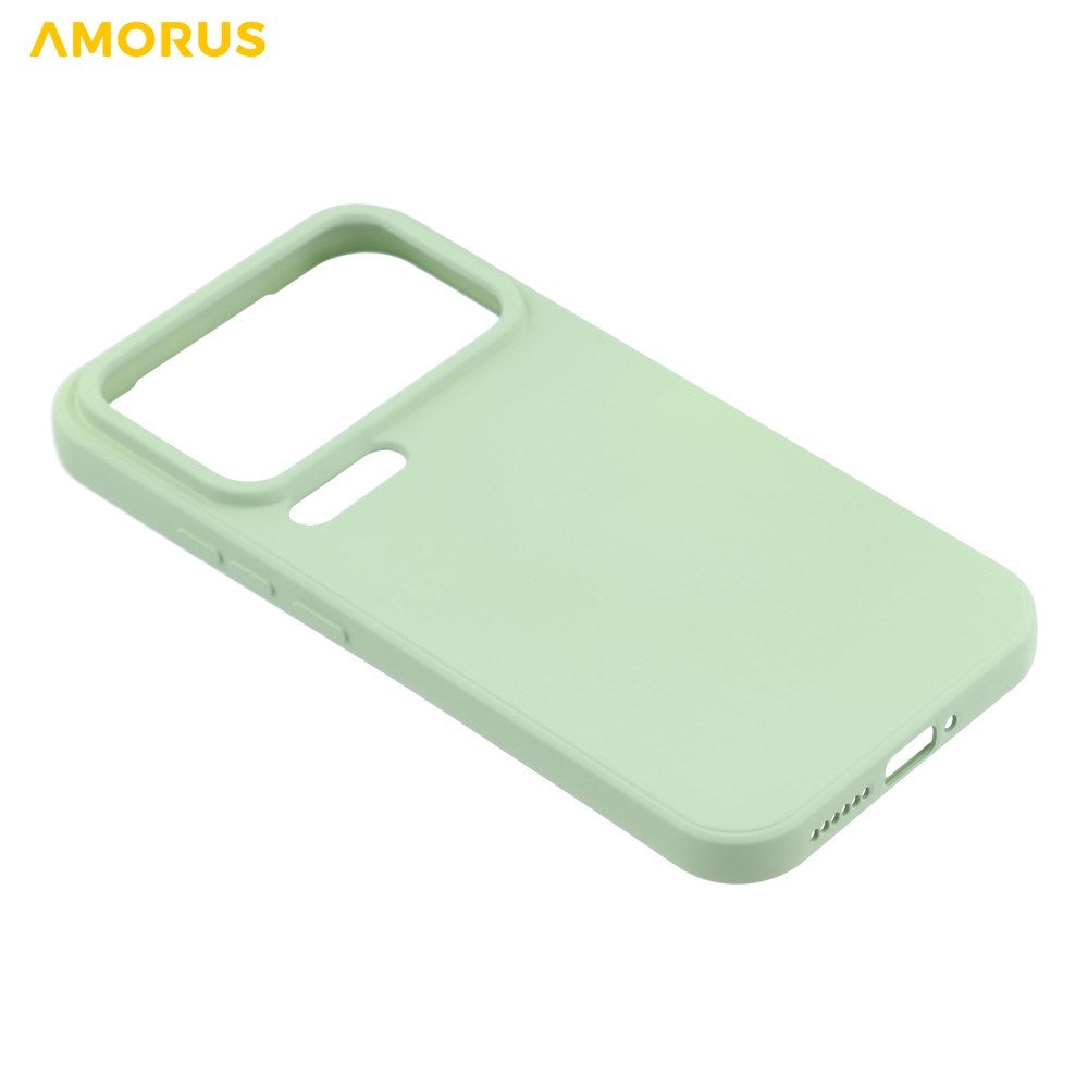 Xiaomi 17 Pro Amorus Fleksibelt Plastik Cover - Lysegrøn