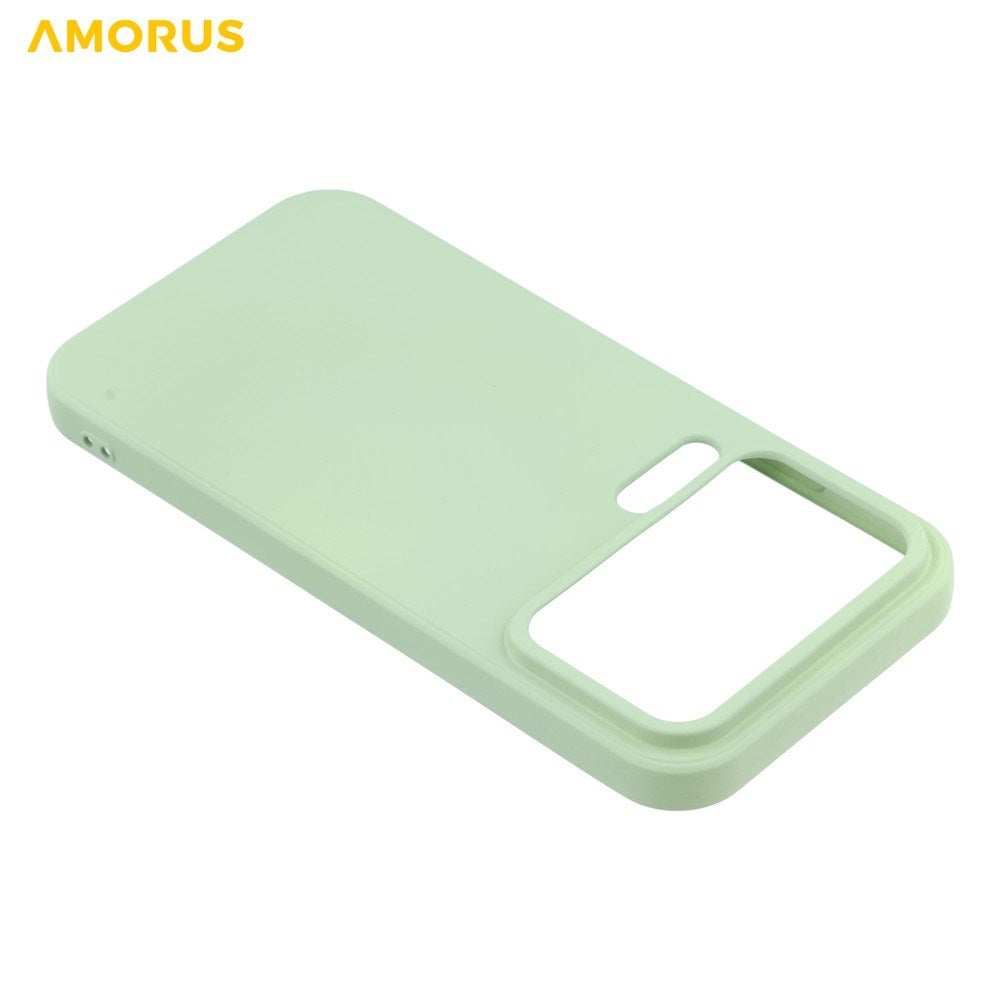 Xiaomi 17 Pro Amorus Fleksibelt Plastik Cover - Lysegrøn