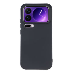 Xiaomi 17 Pro Amorus Fleksibelt Plastik Cover - Sort