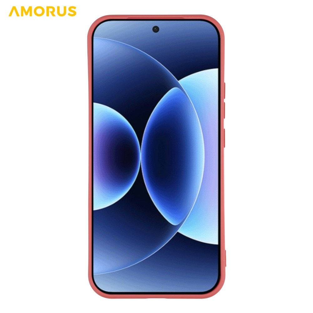 Xiaomi 17 Pro Amorus Fleksibelt Plastik Cover - Rød