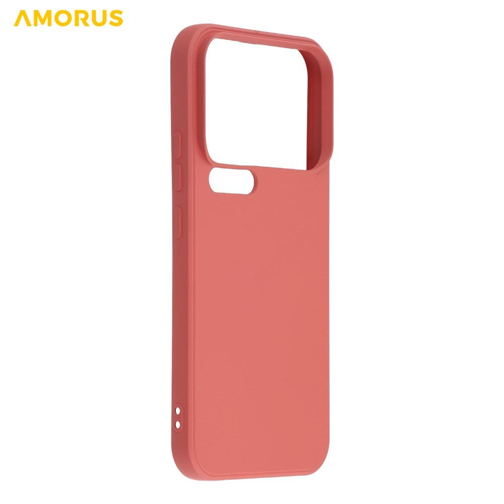 Xiaomi 17 Pro Amorus Fleksibelt Plastik Cover - Rød