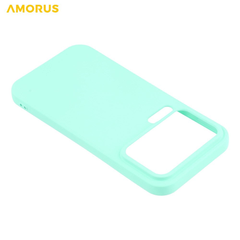 Xiaomi 17 Pro Amorus Fleksibelt Plastik Cover - Turkis