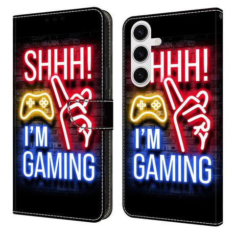 Samsung Galaxy S26+ (Plus) EIDERWOOD Kunstlæder Flip Cover m. Print - Neon
