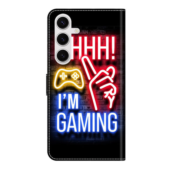 Samsung Galaxy S26+ (Plus) EIDERWOOD Kunstlæder Flip Cover m. Print - Neon