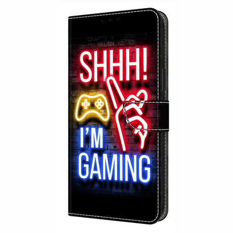 Samsung Galaxy S26 Ultra EIDERWOOD Kunstlæder Flip Cover m. Print - Neon