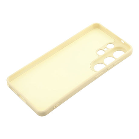 Samsung Galaxy S26 Ultra EIDERWOOD Fleksibelt Plastik Cover - Beige