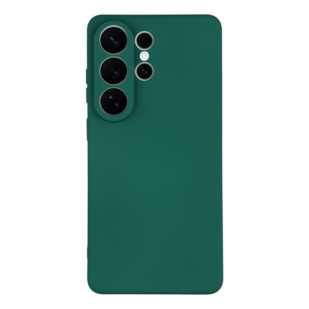 Samsung Galaxy S26 Ultra EIDERWOOD Fleksibelt Plastik Cover - Mørkegrøn