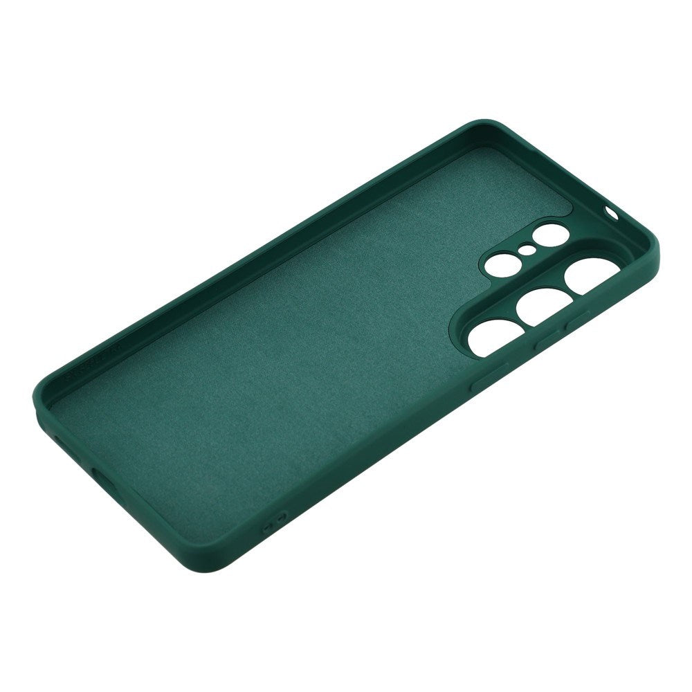 Samsung Galaxy S26 Ultra EIDERWOOD Fleksibelt Plastik Cover - Mørkegrøn
