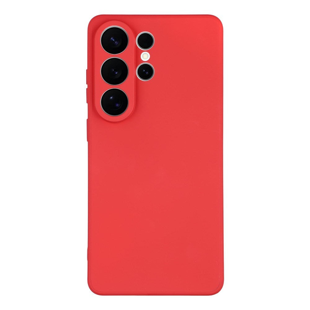 Samsung Galaxy S26 Ultra EIDERWOOD Fleksibelt Plastik Cover - Mørkerød