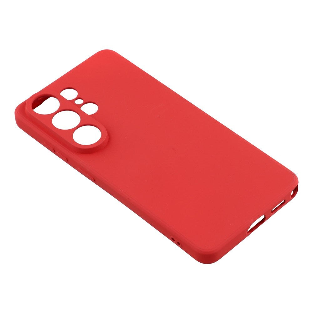 Samsung Galaxy S26 Ultra EIDERWOOD Fleksibelt Plastik Cover - Mørkerød