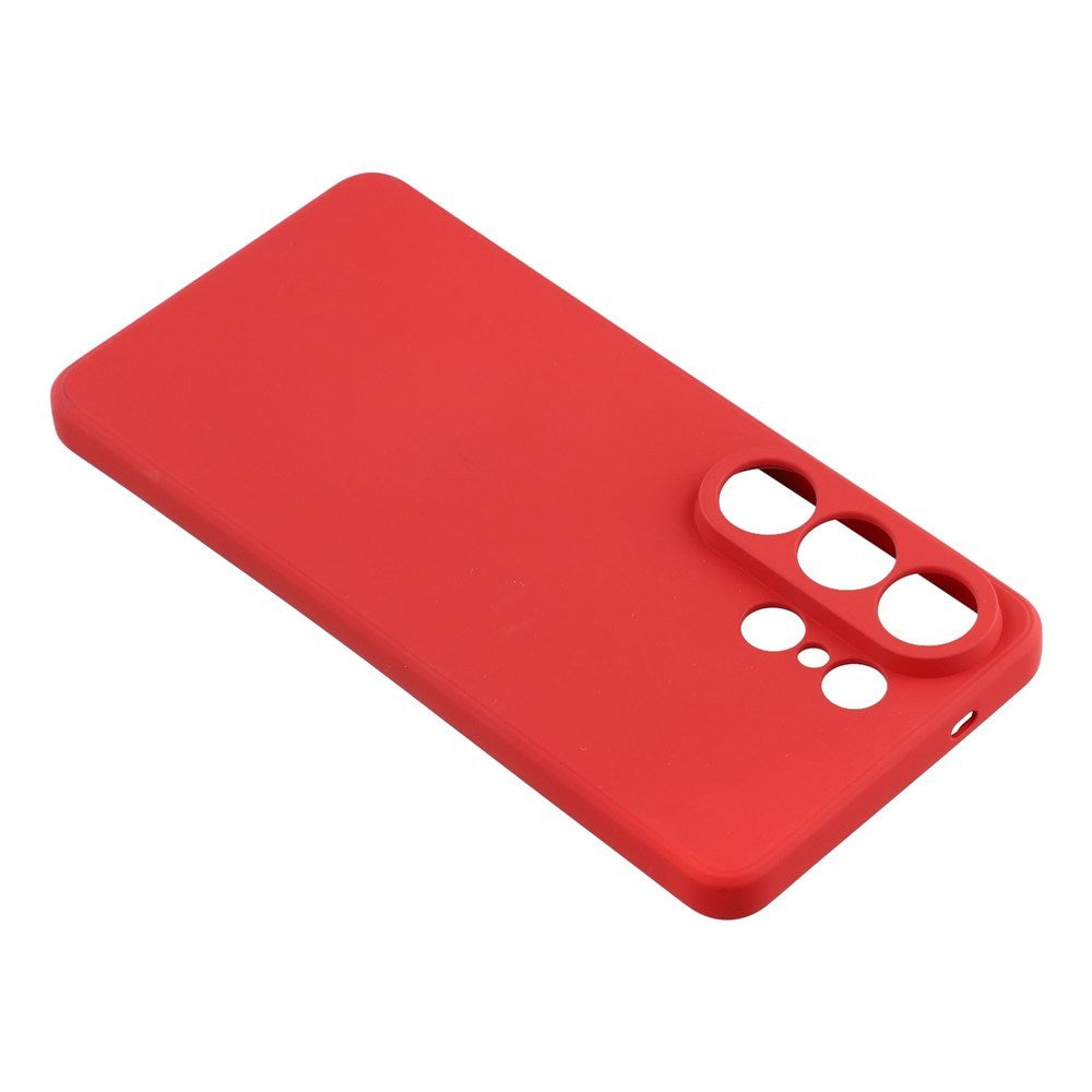 Samsung Galaxy S26 Ultra EIDERWOOD Fleksibelt Plastik Cover - Mørkerød