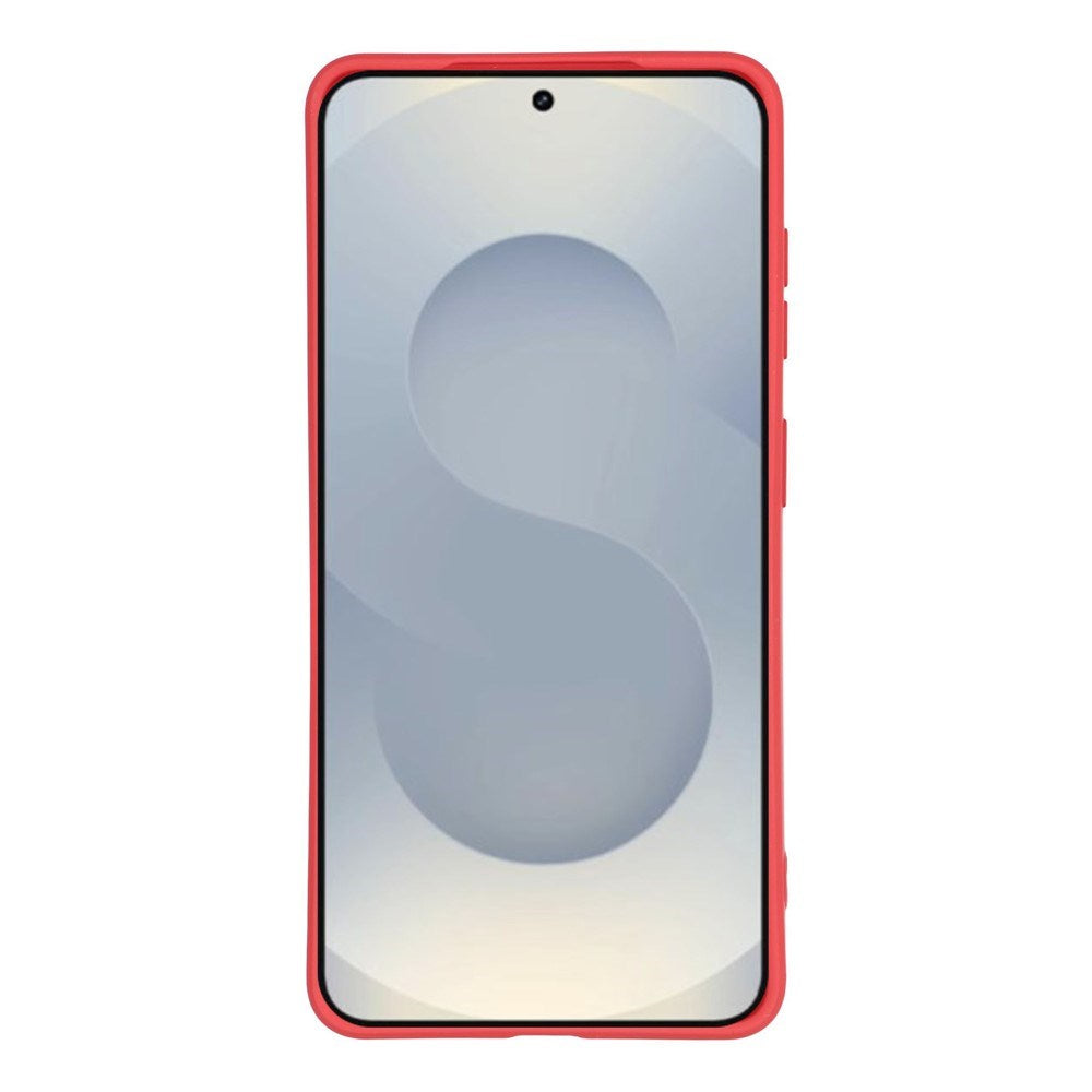 Samsung Galaxy S26 EIDERWOOD Fleksibelt Plastik Cover - Mørkerød