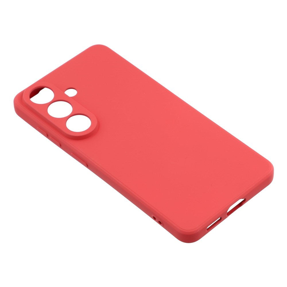 Samsung Galaxy S26 EIDERWOOD Fleksibelt Plastik Cover - Mørkerød