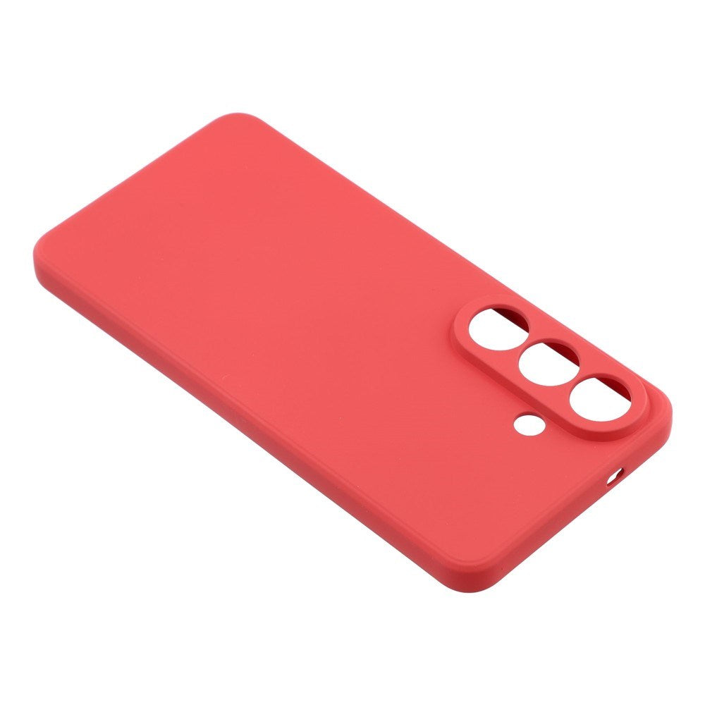 Samsung Galaxy S26 EIDERWOOD Fleksibelt Plastik Cover - Mørkerød