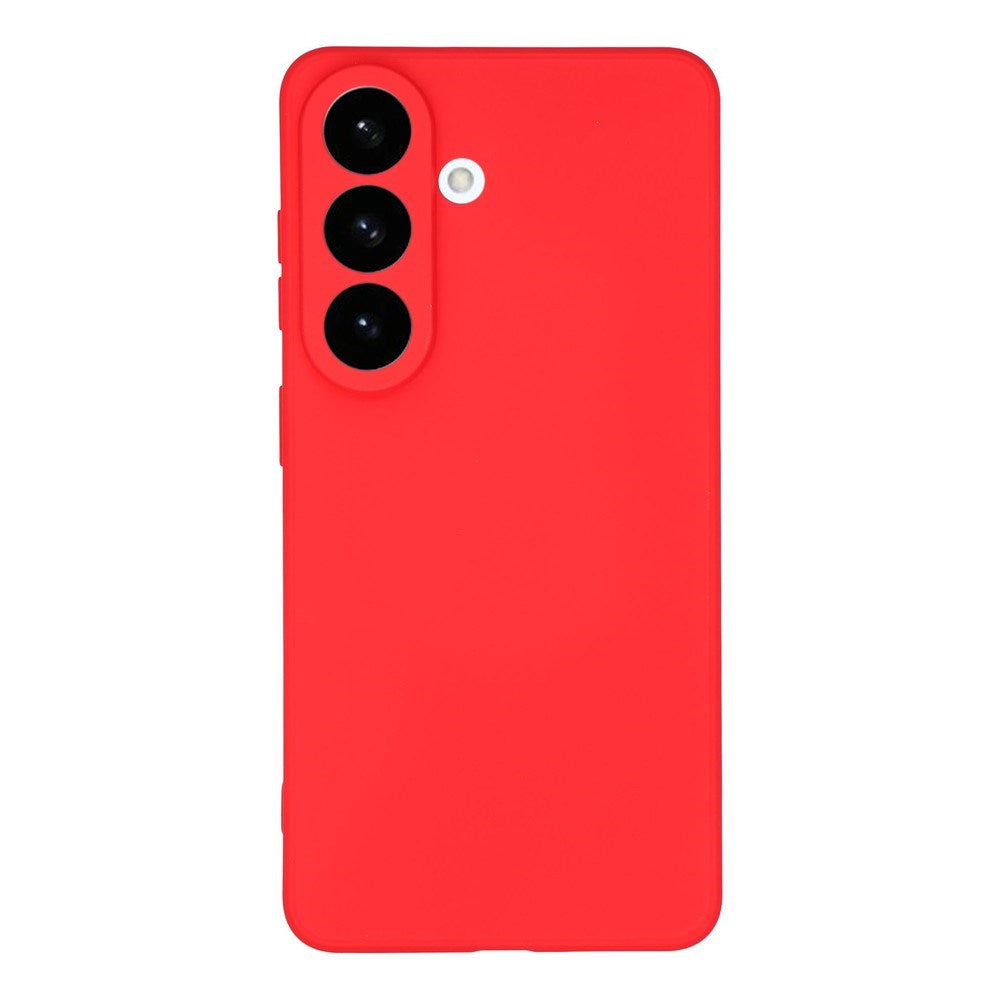 Samsung Galaxy S26 EIDERWOOD Fleksibelt Plastik Cover - Rød