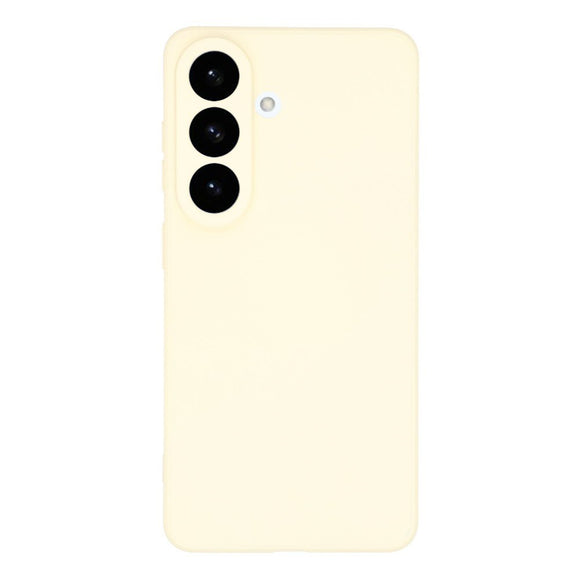 Samsung Galaxy S26 EIDERWOOD Fleksibelt Plastik Cover - Beige