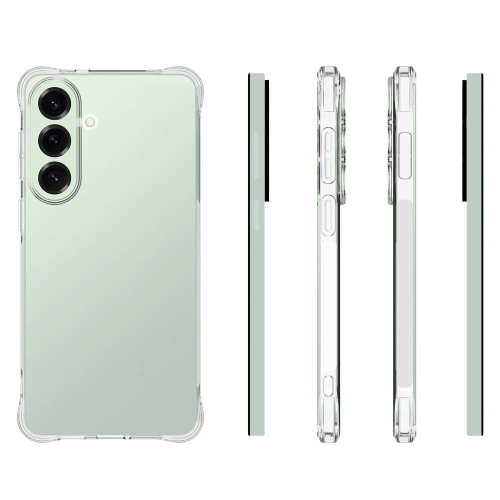 Samsung Galaxy S26+ (Plus) EIDERWOOD Fleksibelt Plast Cover m. Stødabsorberende Hjørner - Gennemsigtig